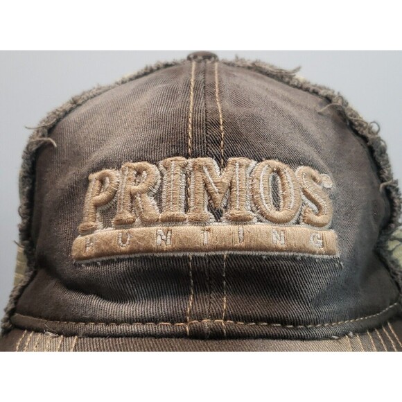 Primos Hunting - Speak the Language - Destressed Look Snapback Trucker Hat - Picture 3 of 13